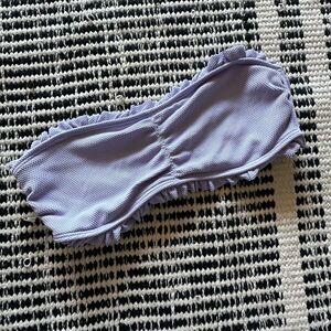 Hollister Size Small Light purple Strapless swim suit top